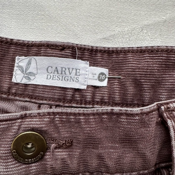 Carve Designs Brown 4” Oahu Shorts - Picture 4 of 4